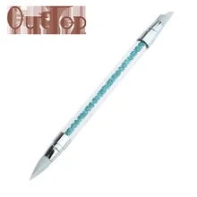 ИЗЯЩНЫЕ 1 Совет Силикона УФ Гель Nail Art Brush Set Картина Литье Ручка Моделирование Pro бесплатная доставка SEPT9