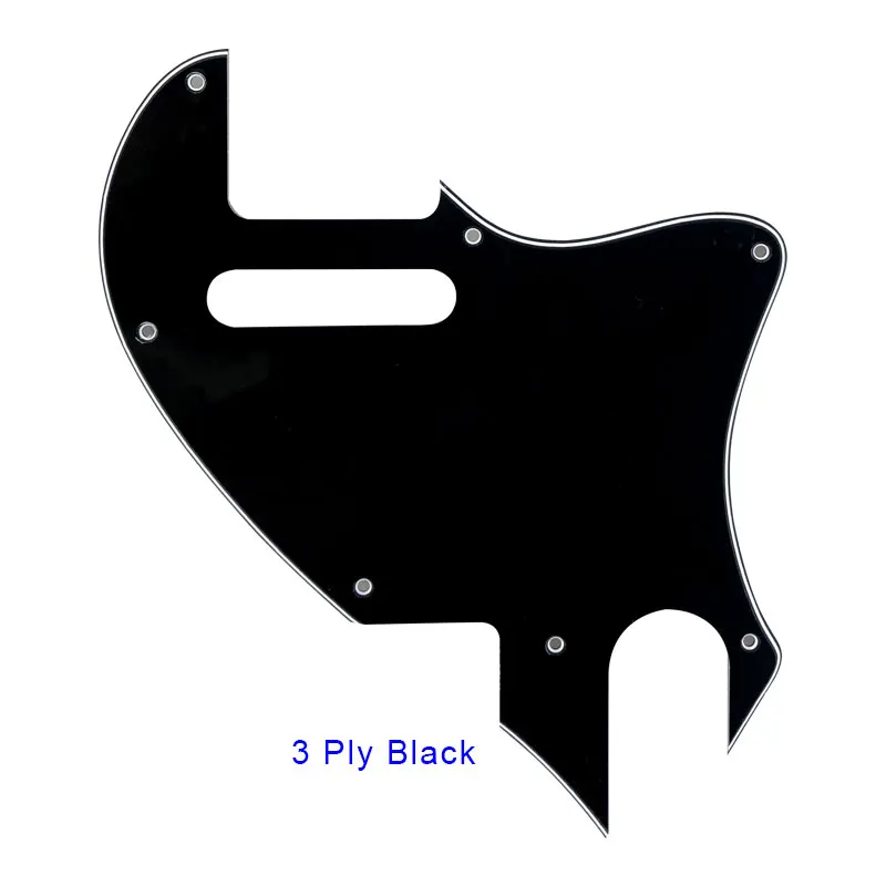 Запчасти для гитары Pleroo-для США Telecaster Tele F hole Hybrid Guitar Pickguard пластина для преобразования Tele Поддержка настройки