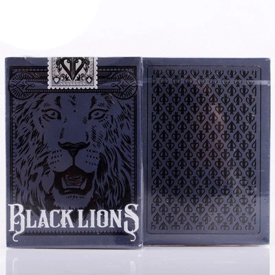 

David Blaine Original imports Bicycle Deck magic tricks One decd Black Color Magic Playing Cards Magia Poker Magic props 81386