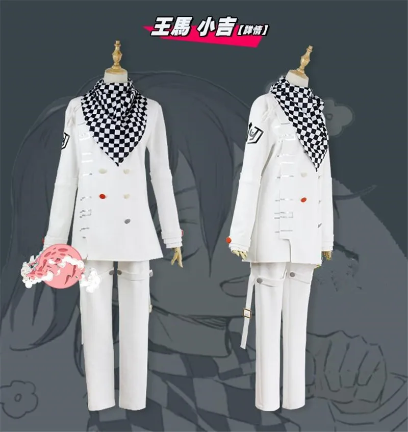 Аниме Danganronpa V3 Ouma kokichi косплей костюм японская игра школьная форма костюм наряд A453