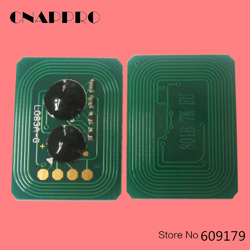 

43324404 43324403 43324402 43324401 Toner Reset Chip For OKI Okidata C5500 C5650 C5800 data C 5500 5650 5800 Cartridge Chips