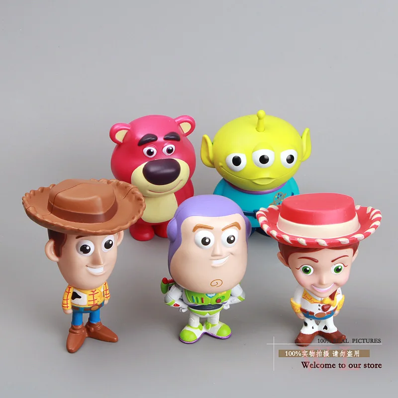 Cute Toy Story 3 Woody Buzz Lightyear Jessie Lotso Mini