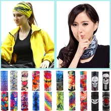 Унисекс мотоциклетный велосипедный трубчатый шарф повязка на голову для женщин и мужчин многоцветная Волшебная модная маска на голову повязка на шею снуд головной убор