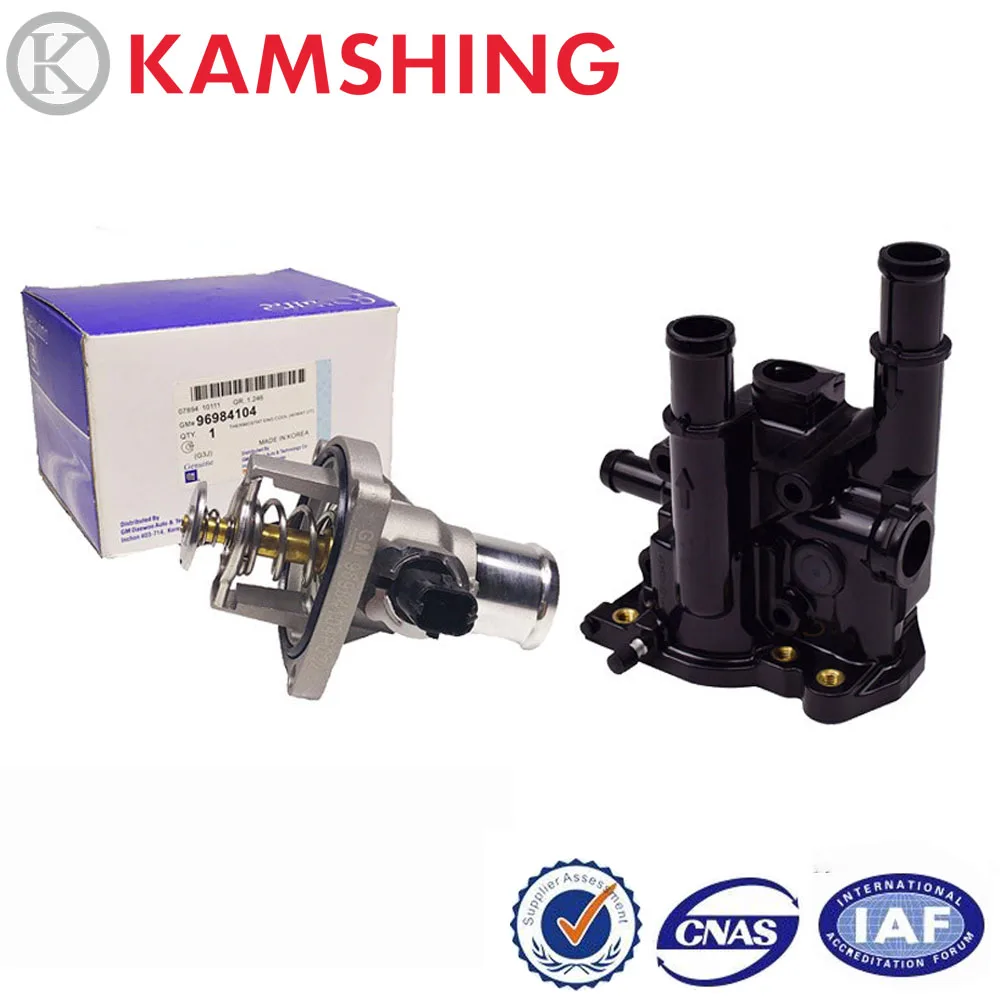 

CAPQX Thermostat & Housing Base Assy For Chevrolet Cruze Aveo Orlando Trax Croma For Opel Astra Zafira Signum 55578419 96984104