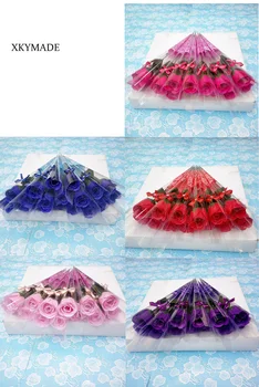 

Magic Rose Soap Flower Handmade Wedding Soap Rose Valentine's Day Novelty Gift Teacher's Day Gift