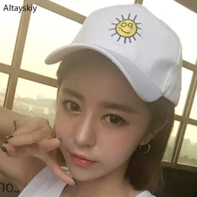 Бейсболка s Женская мультяшная Универсальная женская s Досуг Регулируемая Snapback уличная набивная шапка Kawaii затенение солнца Harajuku