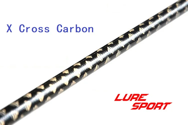 LureSport, 2 комплекта, медленный отжимания, 1,9 м, стержень пустой X cross Toray carbon, 1,5 секций, H, лодочный стержень, строительный компонент, стержень для ремонта, сделай сам