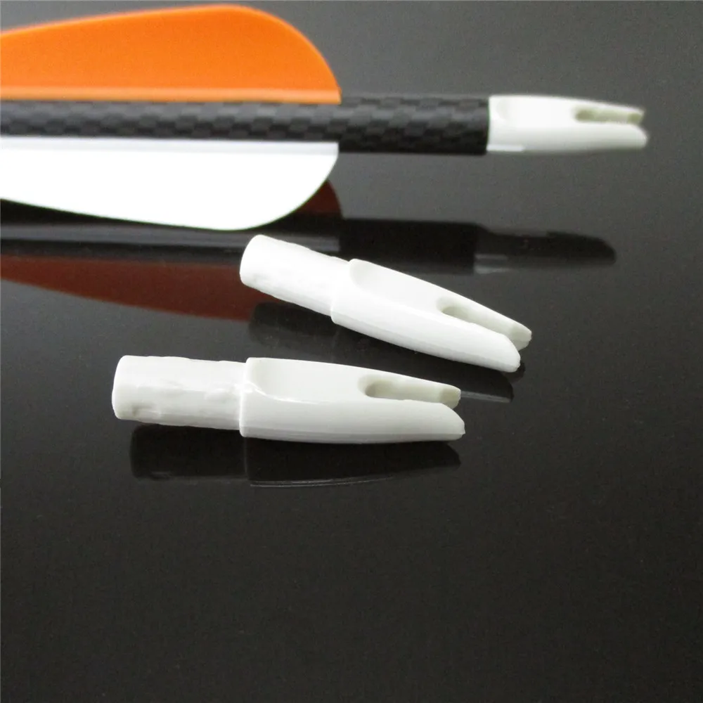 archery arrow nocks white (4)