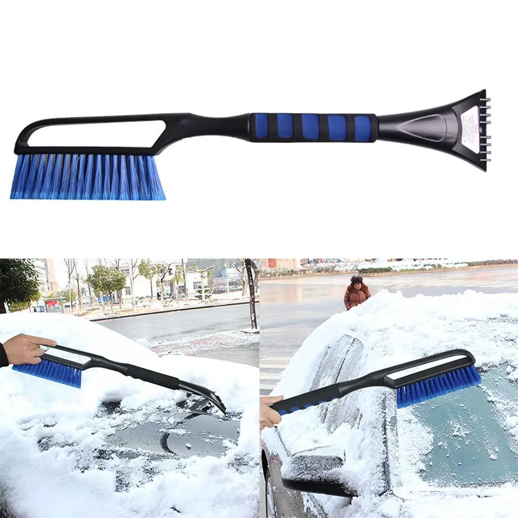 

Long Handle Snow Brush Ice Shovel 305g General Car Blue Snow Ice Removal Tool
