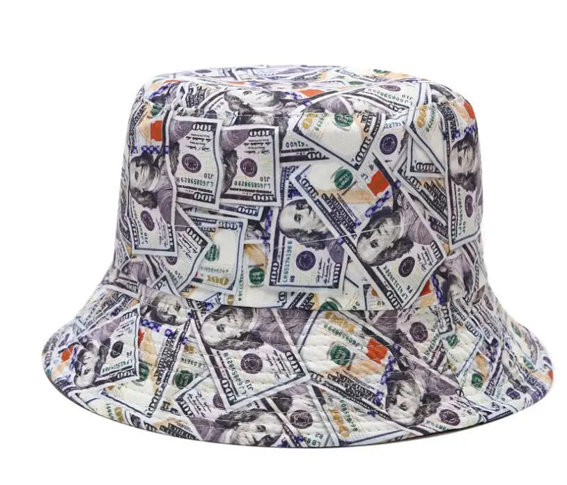 Двусторонняя Панама для мужчин и женщин в стиле хип-хоп, рыбацкая шляпа для взрослых, Панама Боб, летняя плоская шляпа
