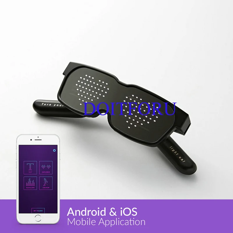 led glasses 13