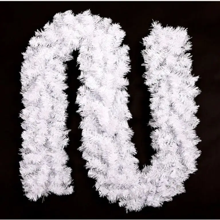 2.7m Christmas garland white decoration Christmas decorations for home