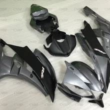 YZFR6 2006-2007 кузов YZFR6 2007 Пластик Обтекатели для Yamaha YZFR6 2007 черный, серебристый цвет тела Наборы