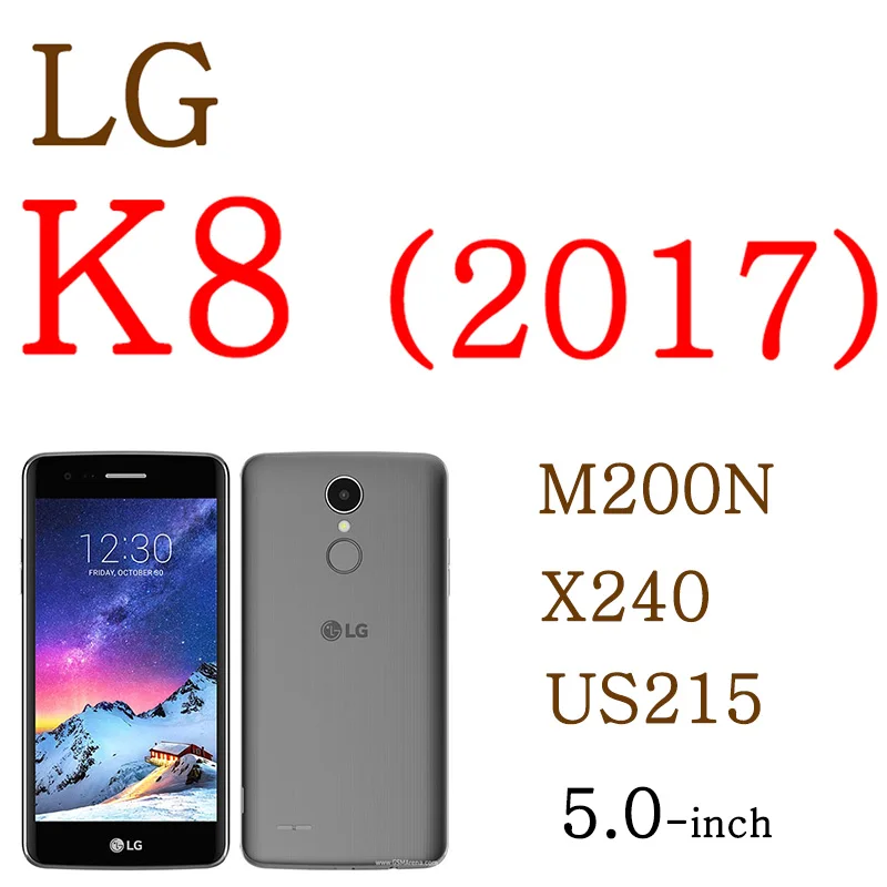 Бизнес(полиуретан) с откидной Чехол для LG Optimus K3 LTE 4G K100 LS450 K4 K5 K7 K8 K10 K11 K100 K120 M200 fundas Искусственная кожа Чехол - Цвет: For LG K8 (2017)