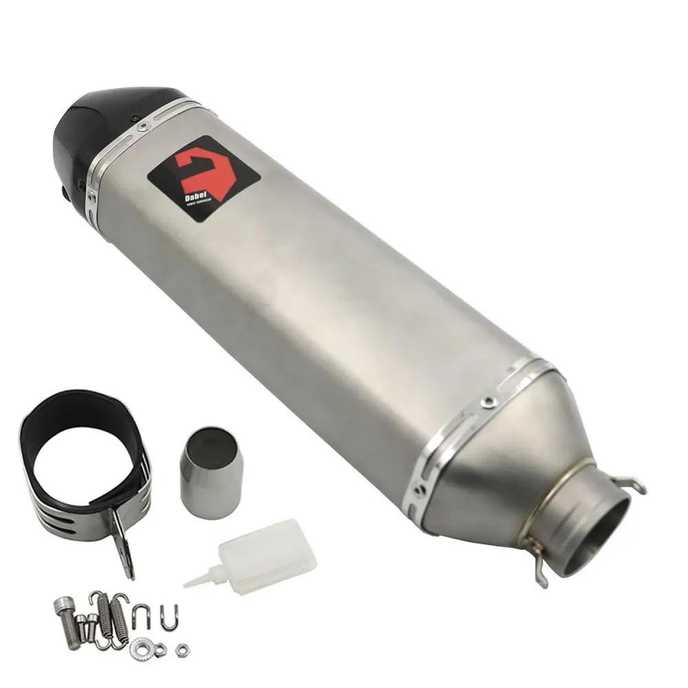 Аксессуары для мотоциклов Honda KTM Kawasaki Suzuki Yamaha Ducati 51 мм Univerwsal выхлопная труба глушитель с DB killer - Цвет: A6