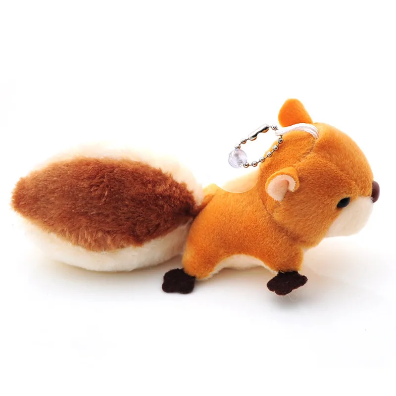 2018 Новый 8 см kawaii брелок милый Пасхальный белка плюшевый игрушка подвеска женская