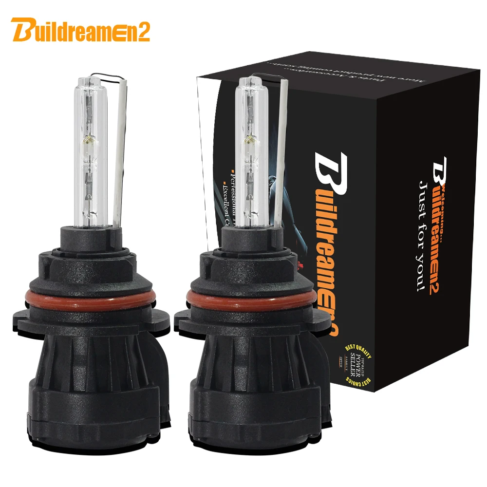 Buildreamen2 55 Вт 9007 HB5 Биксеноновая Лампа Hi/Lo 3000K 12000K 12 В автомобильная фара HID