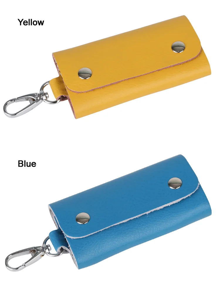 nice and good Hot Men&Women's Fashion Genuine Cow Leather Keys Holder Wallet Key chain Bag,Promotion Gifts,LK001