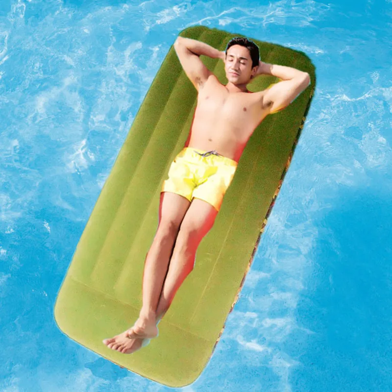 

Portable inflatable bed Outdoor camping Swimming rafting Home car Air cushion
