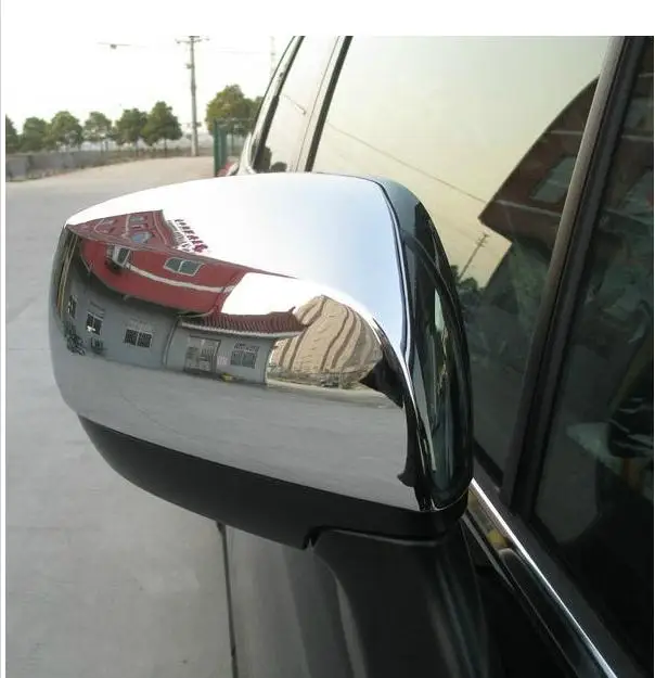 ABS хромированная крышка зеркала заднего вида отделка/зеркало заднего вида украшение для Subaru 2012- outback XV Forester автомобильный Стайлинг