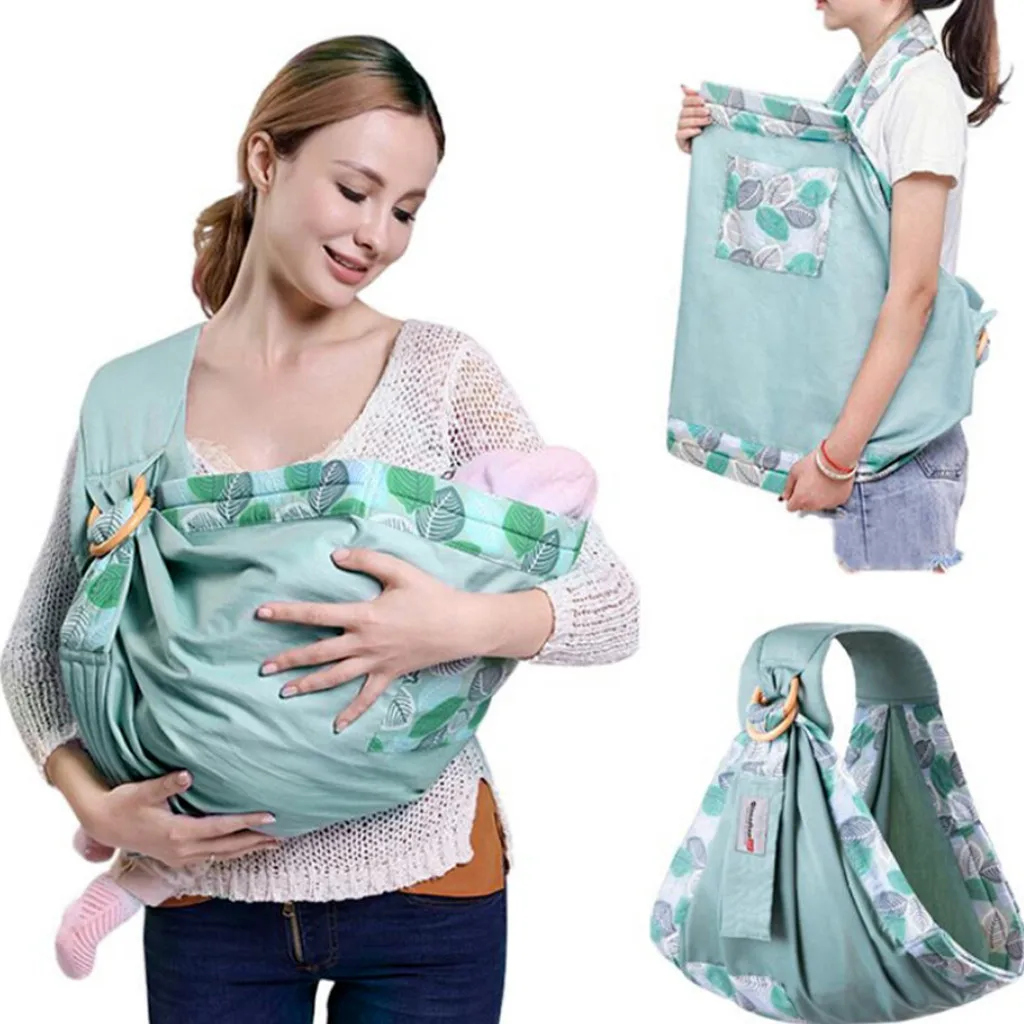 Летняя дышащая Сумка-кенгуру для малышей шарф кормящих печати CoverMulti-функциональный новорожденных подшипник 60 кг детское держатель для обертки деталей