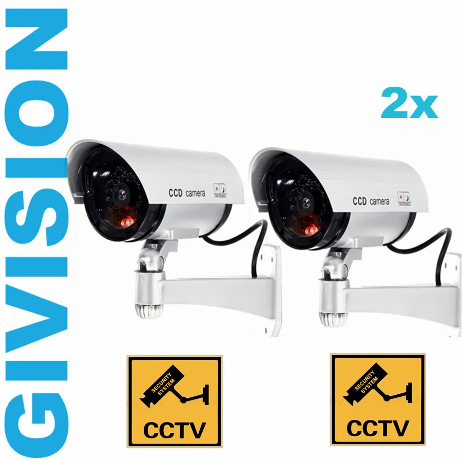 imágenes para Impermeable Cámara simulada Falsa de seguridad para el hogar Al Aire Libre W/LED Parpadeante Cámara Falsa CCTV camaras de seguridad de vigilancia Luz imágenes para Impermeable Cámara simulada Falsa de seguridad para el hogar Al Aire Libre W/LED Parpadeante Cámara Falsa CCTV camaras de seguridad de vigilancia Luz
