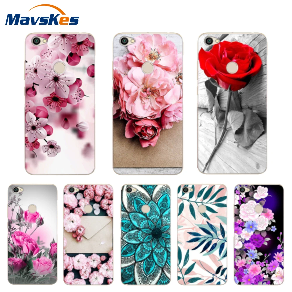 

5.5" Xiaomi Redmi Note 5A Case Cover Silicone Cover for Redmi Note 5A Prime Case Painted Phone Back Case Xiomi Redmi Note 5A