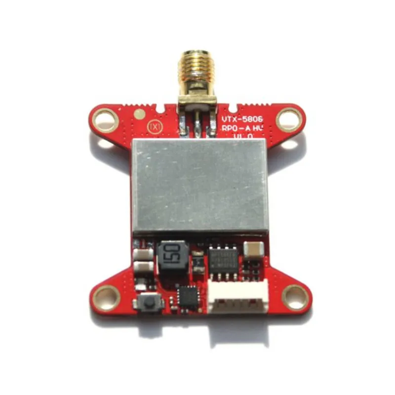 

VTX-5808 PRO-A HV 40CH 25mW/200mW/500mW/800mW Adjustable Analog Video FPV Transmitter for RC Models Racing Drone Spare Parts