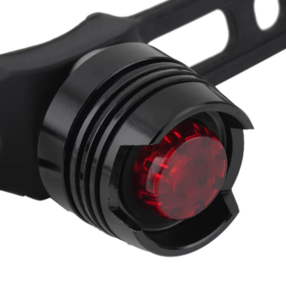 Flash Deal LED Waterproof Bike Bicycle Rear Helmet Red Flash Lights Safety Warning Lamp Cycling Caution Indicator Light 3 Modes Newest 10