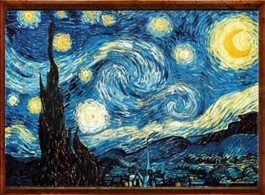 Ministry Of World Famous Paintings Of Ancient White Card Paper Starry Star 1000 Adult Jigsaw Puzzles To Send Glue Painting Class Painting With Oil Colourspaper Art Painting Aliexpress