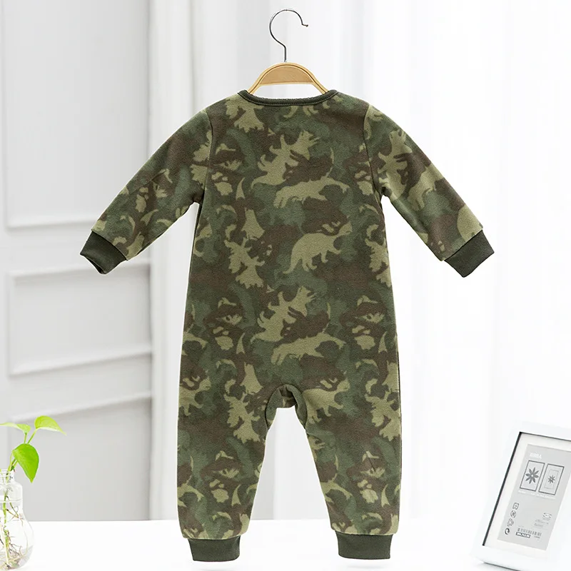 Bebés Ropa fleece romper camuflaje anti-estática niños pijamas invierno ropa caliente 6 M-24 m Niño bebe mono Bebés Ropa fleece romper camuflaje anti-estática niños pijamas invierno ropa caliente 6 M-24 m Niño bebe mono