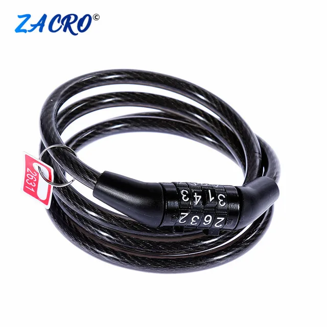 Bike Cable Lock >> Bicycle Cable Lock Password Bike Combination Lock 100cm Anti Theft Bike Cable Lock >> Bicycle Cable Lock Password Bike Combination Lock 100cm Anti Theft