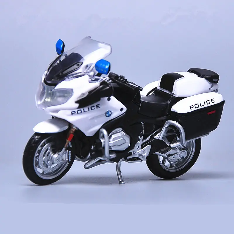 Maisto 1:18 BMW Yamaha полицейский Мотоцикл серия Silvardo авторизованный имитационный сплав модель мотоцикла игрушечный автомобиль - Цвет: BMWR1200RC