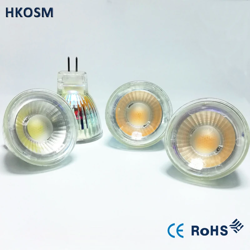 

1PCS LED Mr11 COB LED Light Bulb Quartz glass Bright Mini COB LED 5W 12V Mr11 Spotlight Bulb GU4.0/GU5.3 Base Lamp