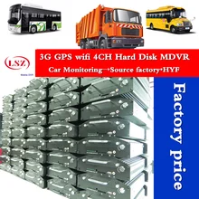 Фабрика hyf AHD 3g gps wifi HDD mdvr 4CH 720 P Мобильный dvr с gps и 3g поддержка CMSV6 программного обеспечения и IOS android Мобильный dvr