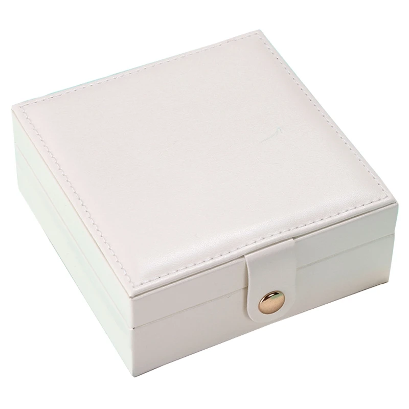 

Jewelry Box Portable Storage Organizer Zipper Portable Women Display Travel Case