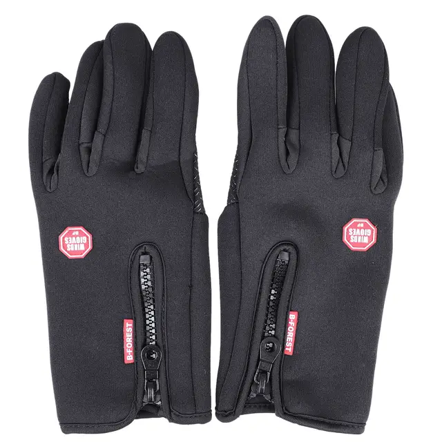 US $3.65 1 Pair Bike Cycling Motorcycle Gloves Full Finger Outdoor Sports Snowboard Skiing Gloves Windproof 