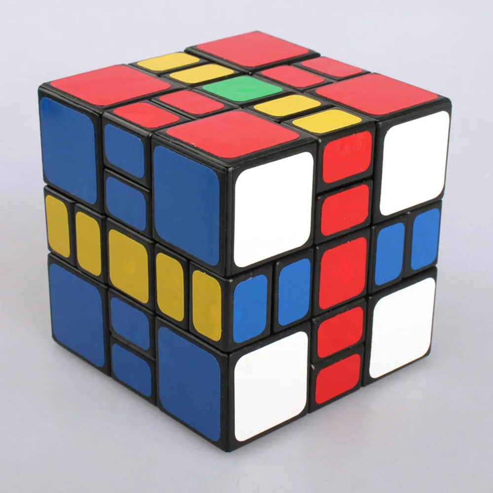 WitEden черный 3*3*3 Mixup плюс магические кубики головоломка скорость конкурс куб Развивающие игрушки подарки для детей