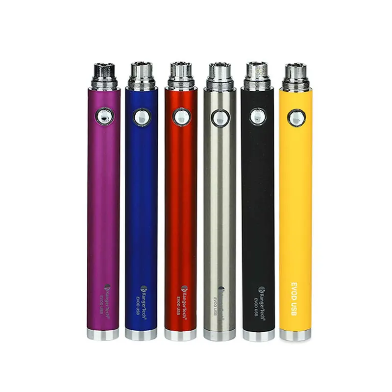 USB флеш накопитель Kanger EVOD сквозная батарея 1000 мАч вейп мод для EGo резервуар