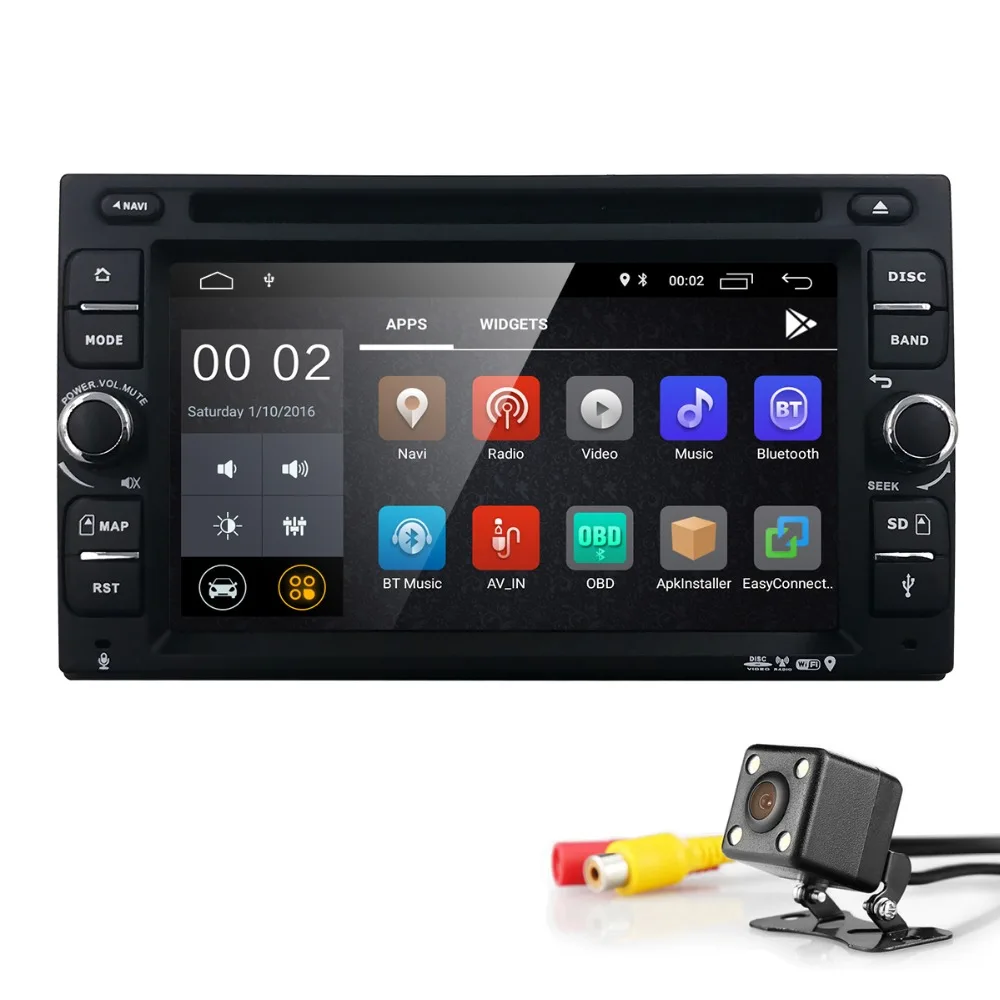

2 din car radio gps Android 8.1 Car DVD player Multimedia audio for nissan xtrail Qashqai juke Head unit gps navigation 2G+16G