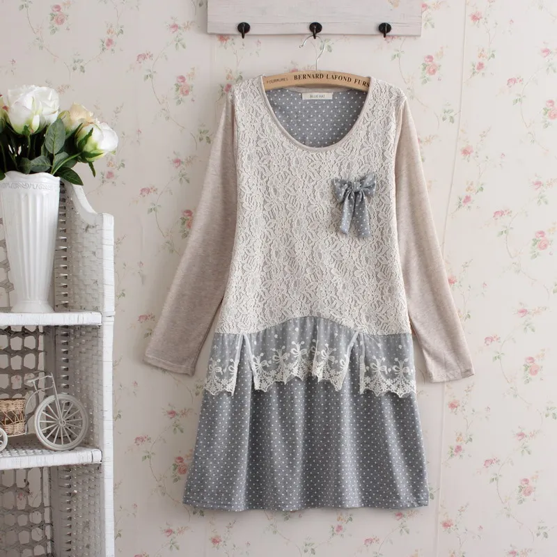 femme mujer brandy melville jurk kawaii gothic knitted cute renda vestido casual print maxi tunique femme