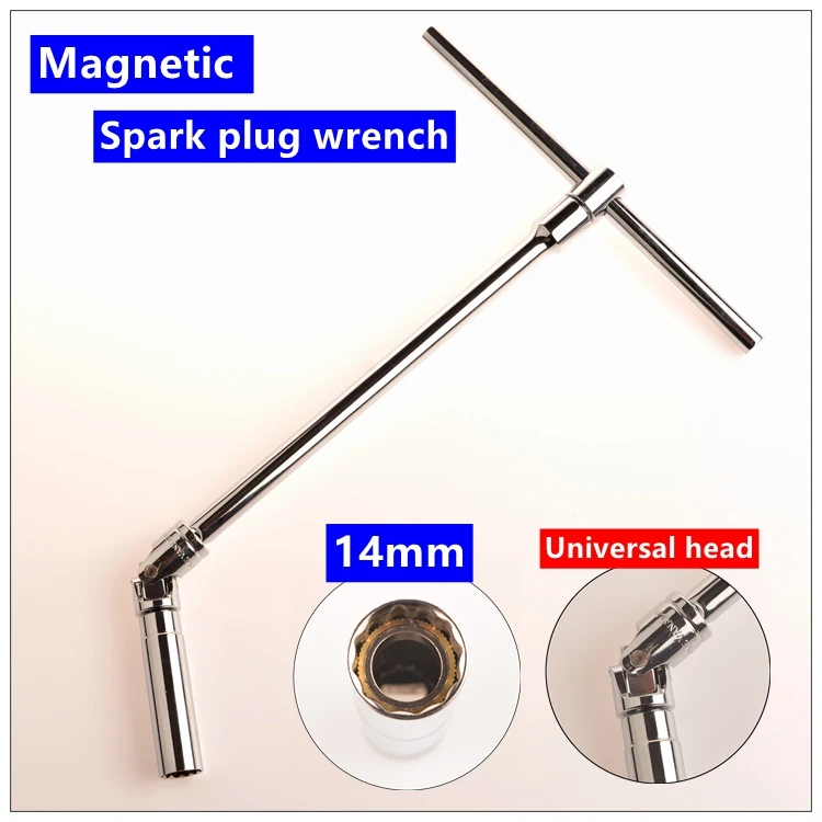 Магнитный ключ для свечи зажигания Свеча зажигания Разъем магнитный инструмент удаления 14 мм 16 мм