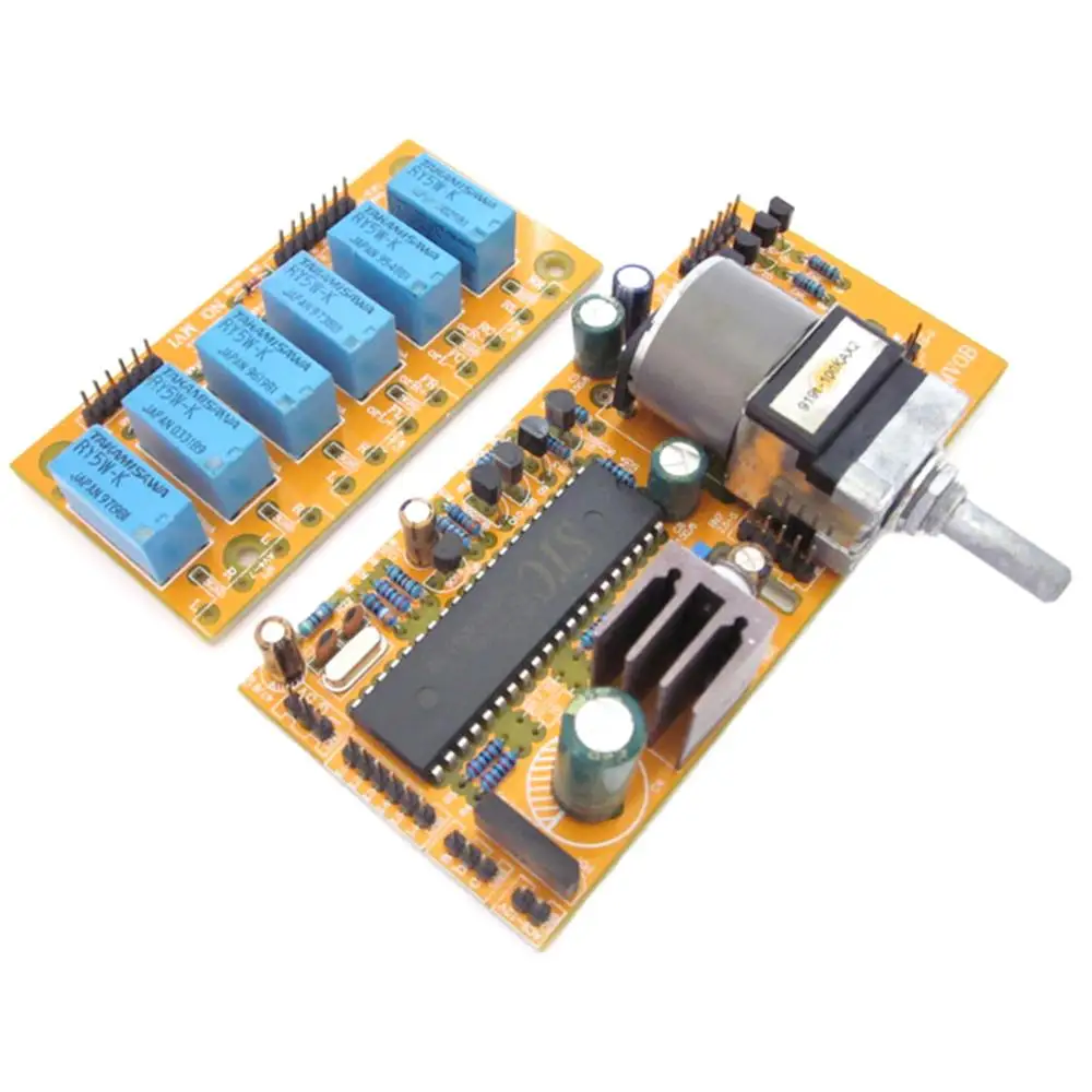 2pcs MV04 Quadruple ALPS Motorized Remote Control+Input Potentiometer 9-12V AC Remote Control Board