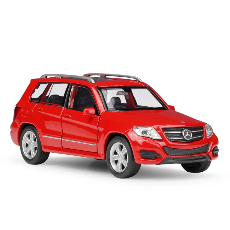 WELLY 1:36, металлическая модель, игрушечный автомобиль Mercedes Benz GLK, классический литой автомобиль из сплава, коллекция игрушек для детей