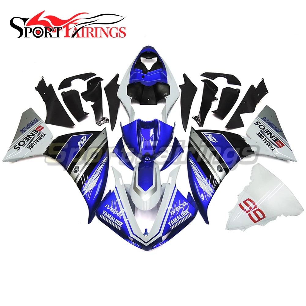 

IVECO 99 Blue Fairings For Yamaha YZF 1000 R1 09 - 11 2009 2010 2011 ABS Motorcycle Fairing Kit Bodywork Sportbike Cowlings New