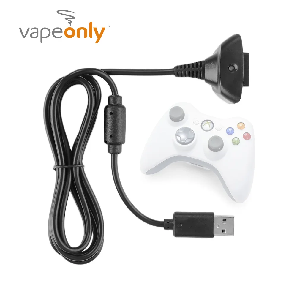 

Vapeonly USB Charging Cable Cord for Xbox 360 Wireless Game Controller 1.5m Charger Power Supply Cables for Xbox Gamepad Gagdet