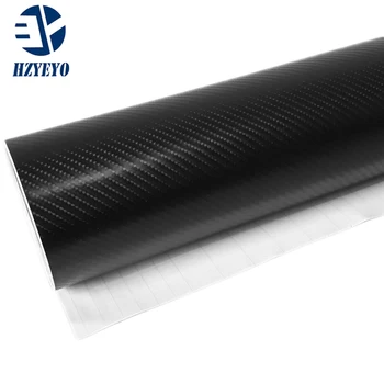 

HZYEYO 200cm*50cm 4D Carbon Fiber Vinyl Film Car Sticker Waterproof Car Styling Wrap With Retail packaging ,T-003