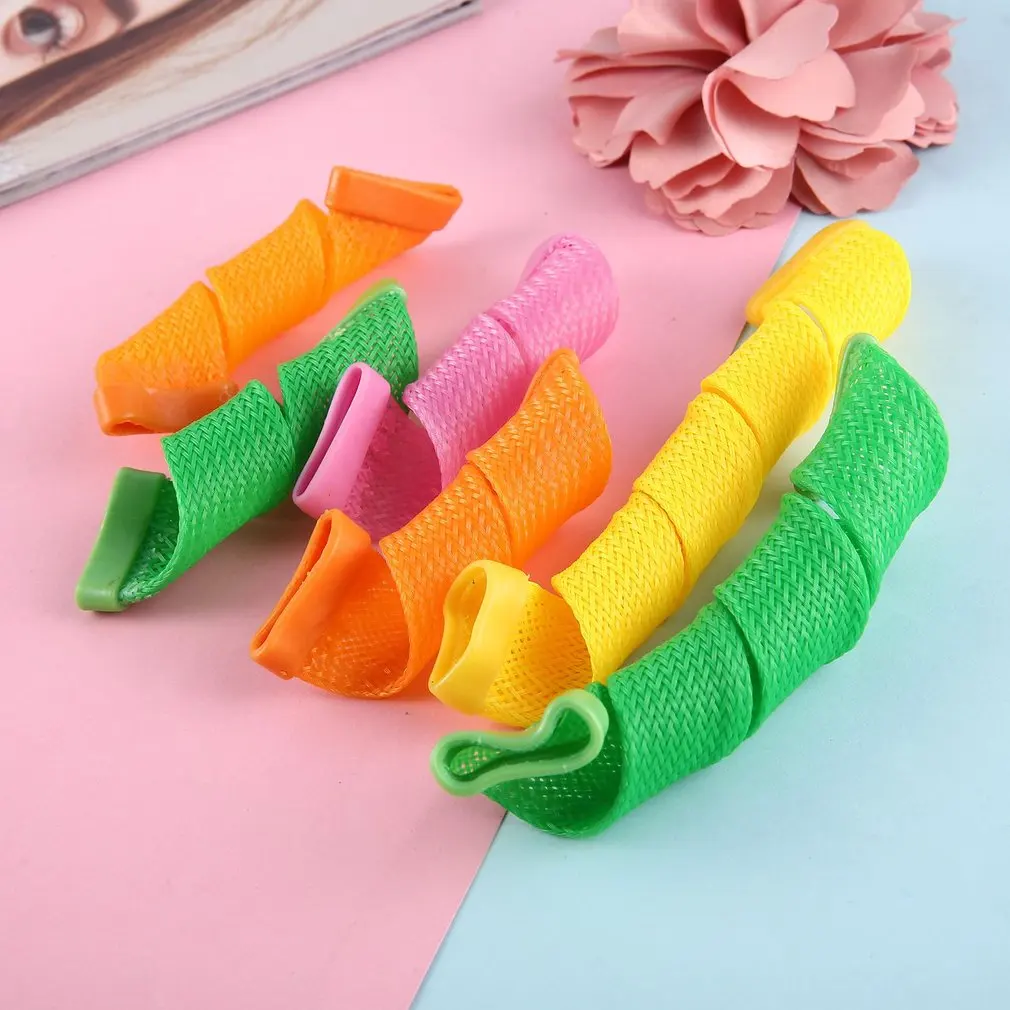 

#18Pcs Plastic Magic Hair Curler Rollers + 2pcs Pear Head Hooks Kit for Wet or Dry Hair DIY snail Wave Curler Hair Styling Tools