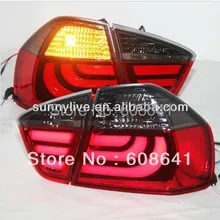 05-08 E90 320i 323i 325 330 335 светодиодный задний фонарь красные, черные TJ V1