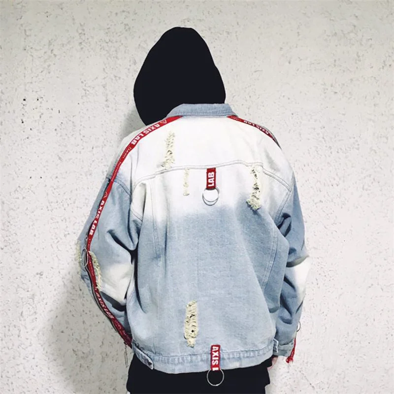 Женская джинсовая куртка повседневная весенне осенняя|bomber denim jacket|ripped jacket womenjacket